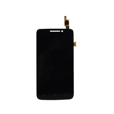 Lcd With Touch Screen For Lenovo S650 Black By - Maxbhi Com