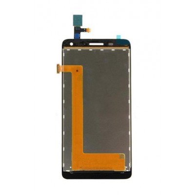Lcd With Touch Screen For Lenovo S660 Black By - Maxbhi Com