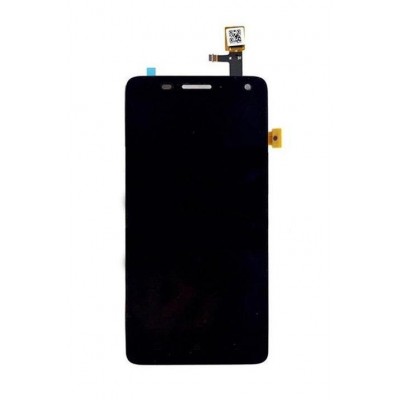 Lcd With Touch Screen For Lenovo S660 Black By - Maxbhi Com