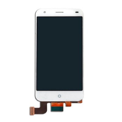Lcd With Touch Screen For Lyf Water 2 Black By - Maxbhi Com