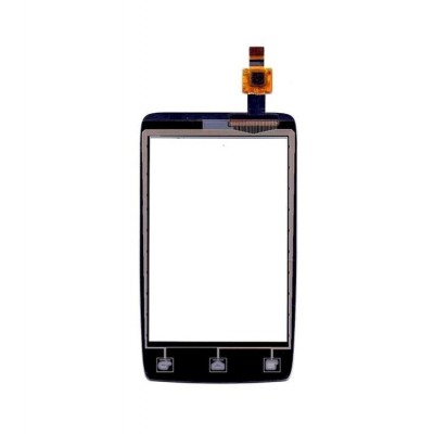 Touch Screen Digitizer For Lava Discover 135 Black By - Maxbhi Com