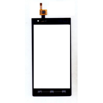 Touch Screen Digitizer For Lava Iris 504q Plus Black By - Maxbhi Com