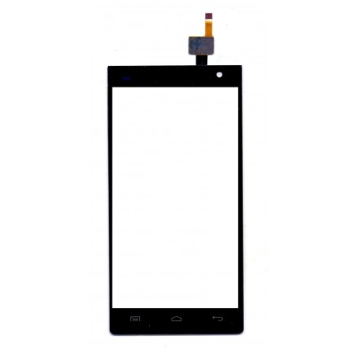Touch Screen Digitizer For Lava Iris 504q Plus Black By - Maxbhi Com