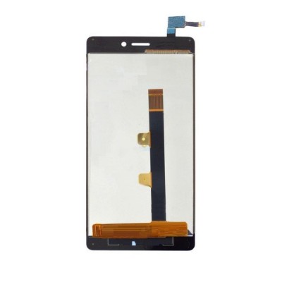 Lcd With Touch Screen For Lyf Water 7 Black By - Maxbhi Com