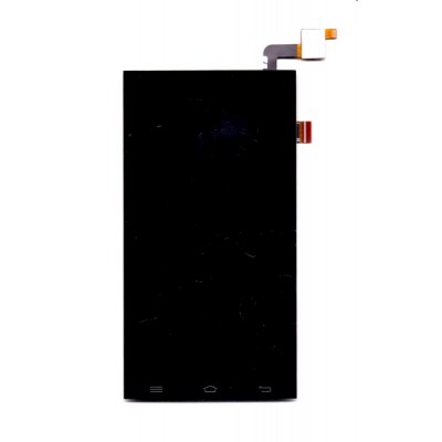 Lcd With Touch Screen For Micromax Canvas Fire 3 Q375 Black By - Maxbhi Com