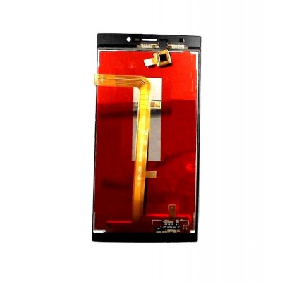 Lcd With Touch Screen For Micromax Canvas Play 4g Q469 White By - Maxbhi Com