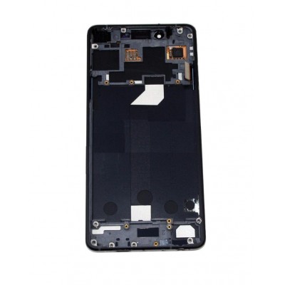 Lcd With Touch Screen For Micromax Canvas Sliver 5 Q450 White By - Maxbhi Com