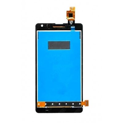 Lcd With Touch Screen For Microsoft Lumia 430 Dual Sim Black By - Maxbhi Com