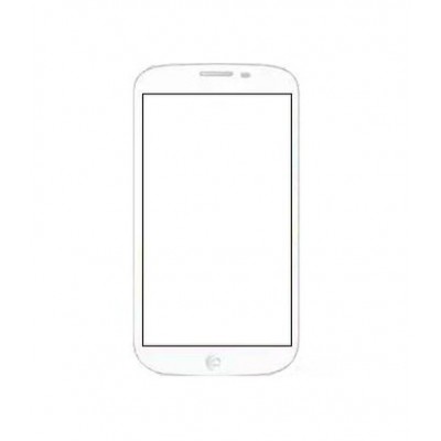 Replacement Front Glass For Videocon A25 White By - Maxbhi Com