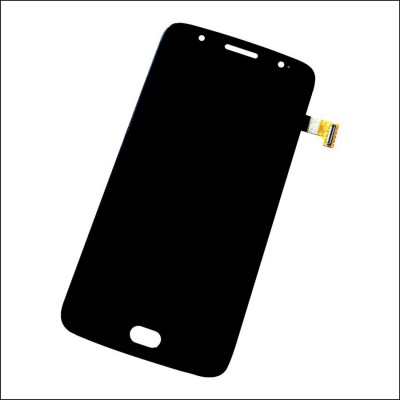 Lcd With Touch Screen For Moto G5s Black By - Maxbhi Com