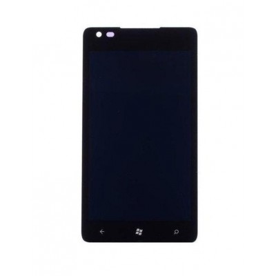 Lcd With Touch Screen For Nokia Lumia 900 Magenta By - Maxbhi Com