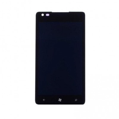 Lcd With Touch Screen For Nokia Lumia 900 Rm823 Cyan By - Maxbhi Com