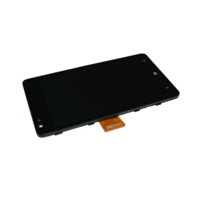 Lcd With Touch Screen For Nokia Lumia 900 Rm823 Cyan By - Maxbhi Com