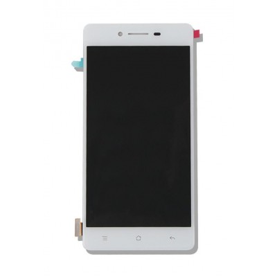 Lcd With Touch Screen For Oppo R7 Black By - Maxbhi Com