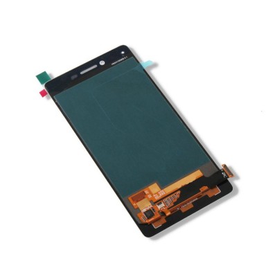 Lcd With Touch Screen For Oppo R7 Black By - Maxbhi Com