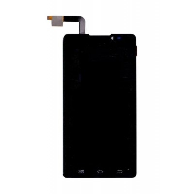 Lcd With Touch Screen For Panasonic P81 Black By - Maxbhi Com