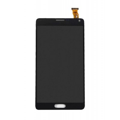 Lcd With Touch Screen For Samsung Galaxy Note 4 Black By - Maxbhi Com