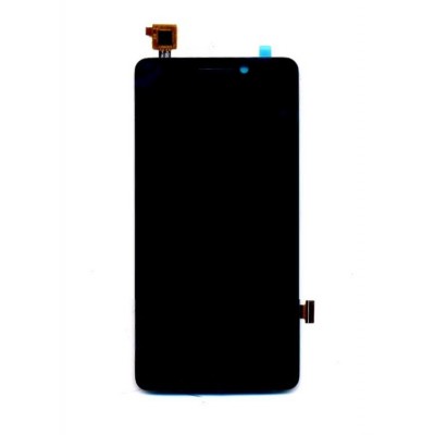 Lcd With Touch Screen For Spice Stellar Mi520 Black By - Maxbhi Com