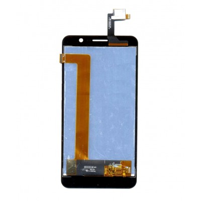 Lcd With Touch Screen For Videocon A55 Hd White By - Maxbhi Com