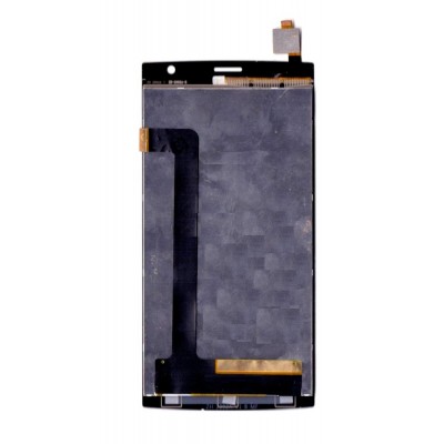 Lcd With Touch Screen For Xolo Q2000 White By - Maxbhi Com