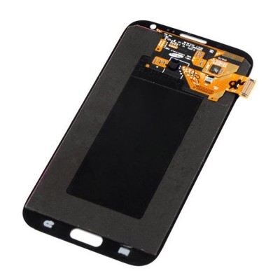 Lcd With Touch Screen For Samsung Galaxy Note Ii N7100 Black By - Maxbhi Com
