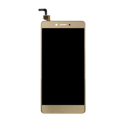 Lcd With Touch Screen For Lenovo K6 Note Gold By - Maxbhi Com