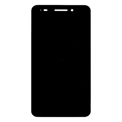 Lcd With Touch Screen For Lyf F1 White By - Maxbhi Com