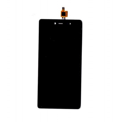 Lcd With Touch Screen For Micromax Canvas 5 Black By - Maxbhi Com