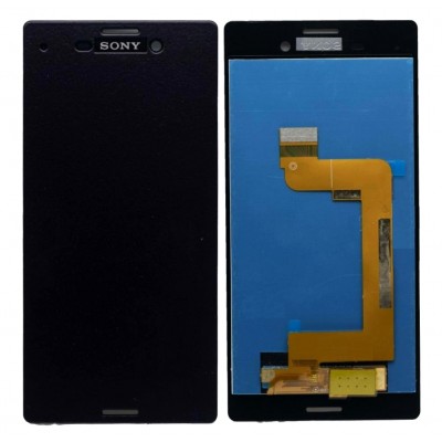 Lcd With Touch Screen For Sony Xperia M4 Aqua Silver By - Maxbhi Com