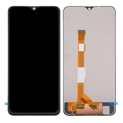 Lcd With Touch Screen For Vivo Y19 Black By - Maxbhi Com