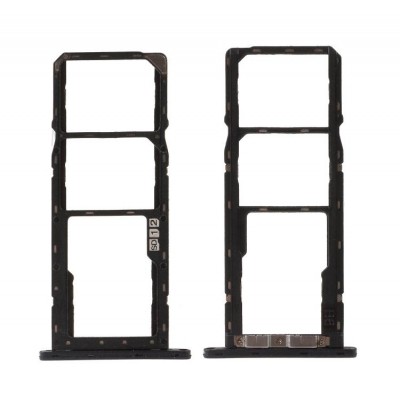 Sim Card Holder Tray For Asus Zenfone Max M2 Zb633kl Black - Maxbhi Com
