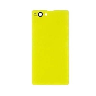 Back Cover For Sony Ericsson Xperia Z1 Mini Yellow - Maxbhi Com