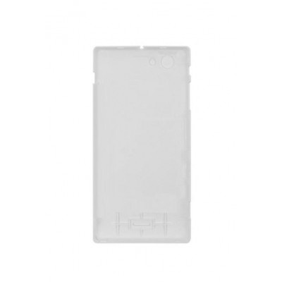 Back Panel Cover For Sony Xperia J St26a White - Maxbhi Com