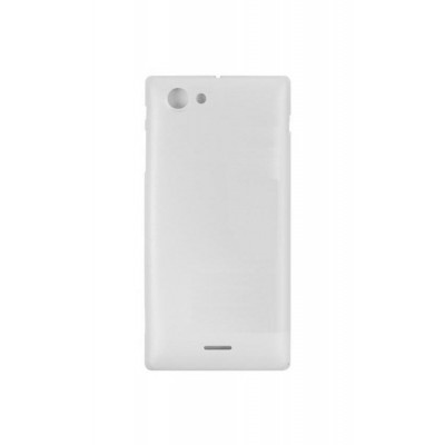 Back Panel Cover For Sony Xperia J St26i White - Maxbhi Com