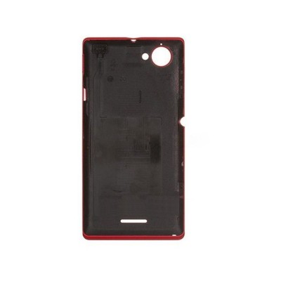 Back Panel Cover For Sony Xperia L Red - Maxbhi Com