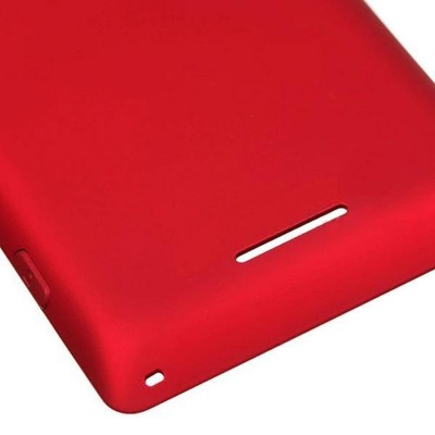 Back Panel Cover For Sony Xperia L Red - Maxbhi Com