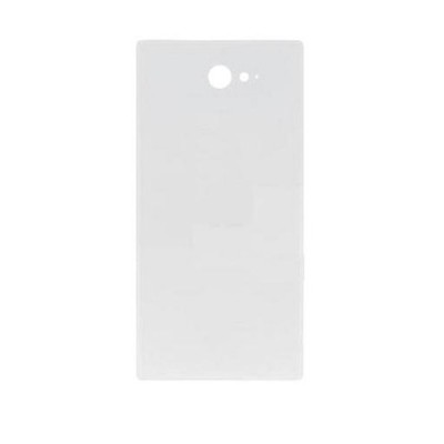 Back Panel Cover For Sony Xperia M2 Aqua White - Maxbhi Com