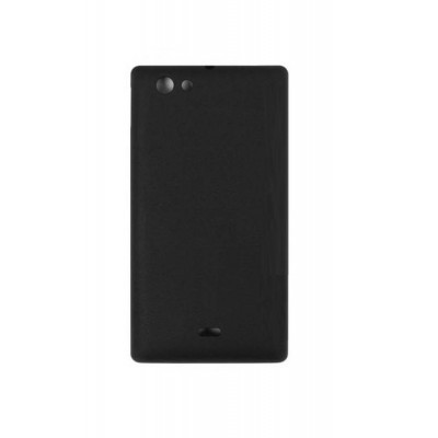 Back Panel Cover For Sony Xperia Miro St23a Black - Maxbhi Com