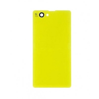 Back Panel Cover For Sony Xperia Z1 Compact Lime - Maxbhi Com