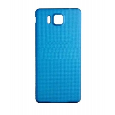 Back Panel Cover For Samsung Galaxy Alfa Blue - Maxbhi Com