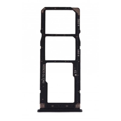 Sim Card Holder Tray For Xiaomi Mi Play Black - Maxbhi Com