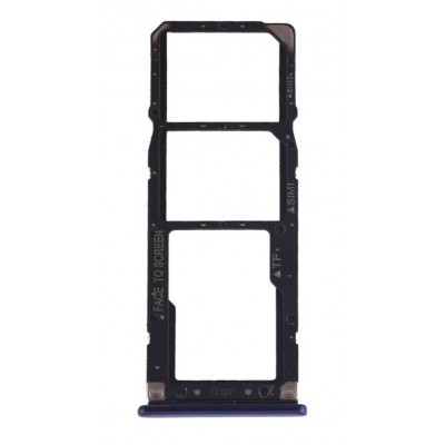 Sim Card Holder Tray For Xiaomi Mi Play Blue - Maxbhi Com