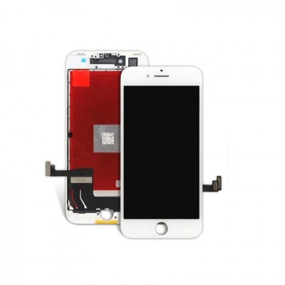 Lcd With Touch Screen For Apple Iphone 7 Silver By - Maxbhi Com