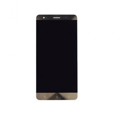 Lcd With Touch Screen For Asus Zenfone 3 Deluxe Zs570kl Silver By - Maxbhi Com