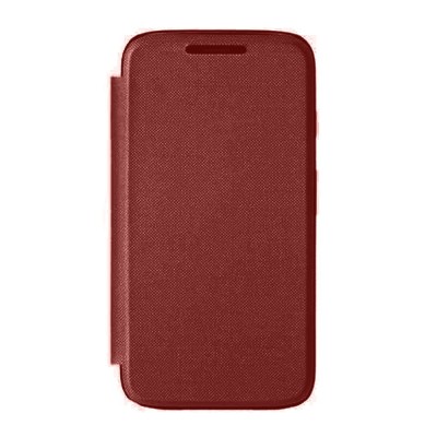 Flip Cover For Motorola Moto X Xt1058 Brown By - Maxbhi Com