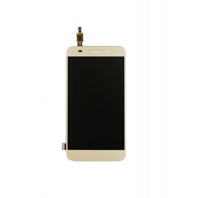 Lcd With Touch Screen For Huawei Y3 2017 Gold By - Maxbhi Com