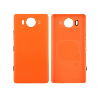 Back Panel Cover For Microsoft Lumia 950 Orange - Maxbhi Com