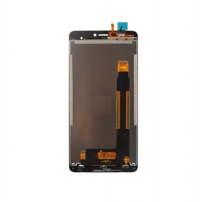 Lcd With Touch Screen For Cubot Max White By - Maxbhi Com