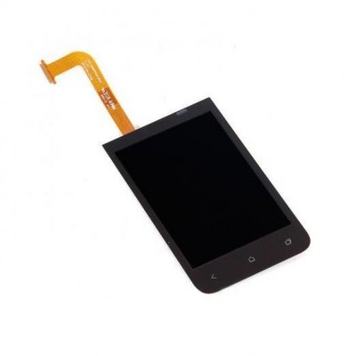 Lcd With Touch Screen For Htc Desire 200 Black By - Maxbhi Com