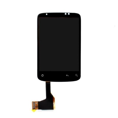 Lcd With Touch Screen For Htc Wildfire A3333 Black By - Maxbhi Com